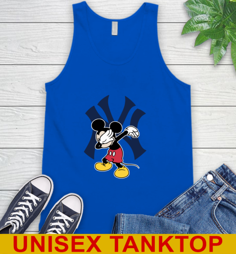 New York Yankees MLB Baseball Dabbing Mickey Disney Sports Tank Top 5