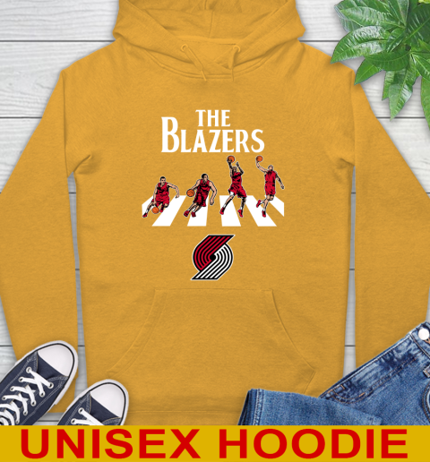 NBA Basketball Portland Trail Blazers The Beatles Rock Band Shirt Hoodie 2