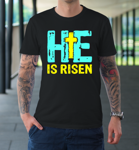 Happy Easter Day He is Risen Christian Easter T-Shirt