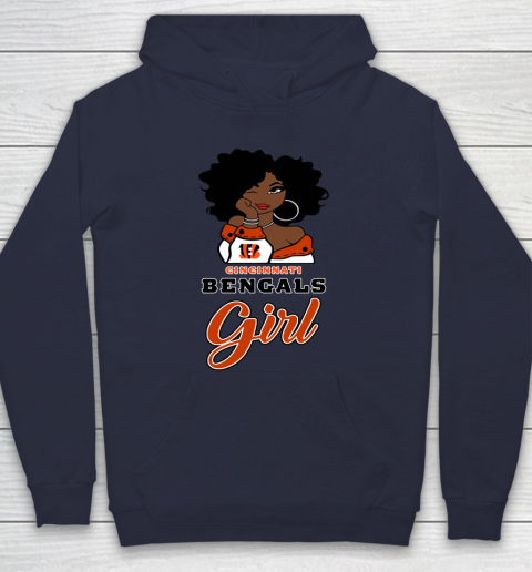 Cincinnati Bengals Girl NFL Hoodie 4