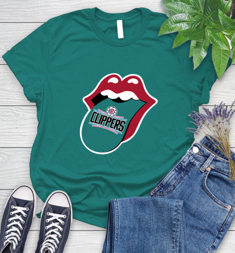 LA Clippers NBA Basketball Lips I Root For My Team Adoring Fan 102