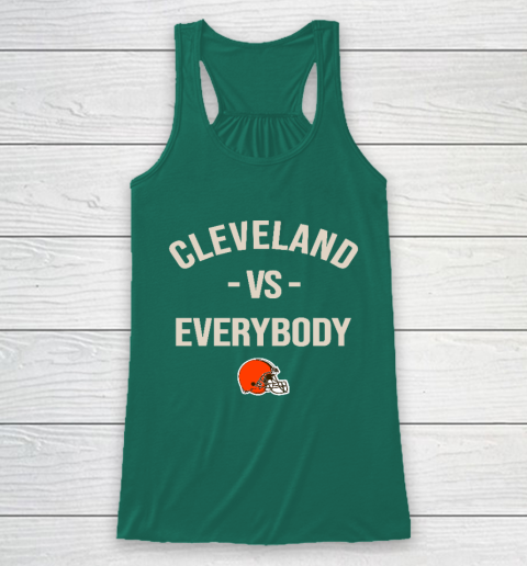 Cleveland Browns Vs Everybody Racerback Tank 5