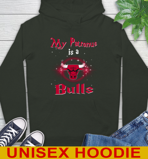 NBA Basketball Harry Potter My Patronus Is A Chicago Bulls Hoodie 12
