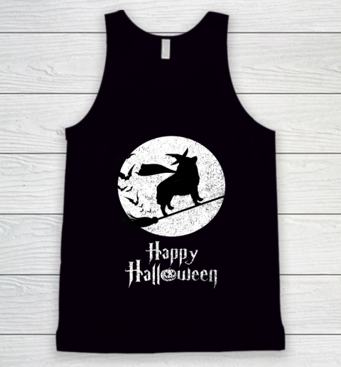 Funny Halloween Costume Witch SCHIPPERKE Dog Lover Gift Tank Top