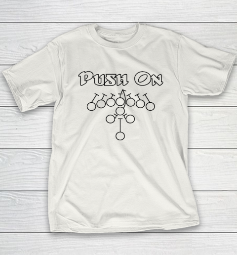 Philadelphia Eagles Push On Tush Push Youth T-Shirt