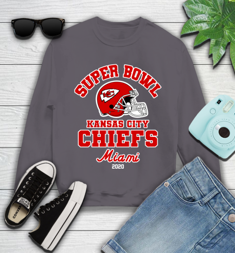 Kansas City Chiefs Super Bowl Champion Miami Logo 2020 NFL Shirts 109