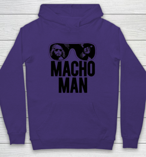 Purple Macho Man Hoodie