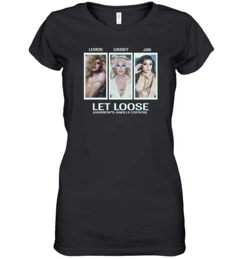 Lemon Loosey Jan Let Loose Andrew's Angels Edition Women's V