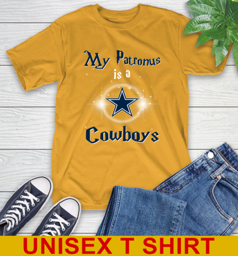 NFL Football Harry Potter My Patronus Is A Dallas Cowboys T-Shirt 2