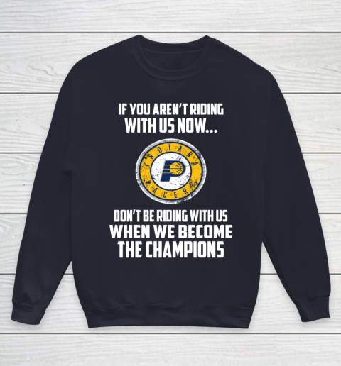 NBA Indiana Pacers Basketball We Become The Champions Youth Sweatshirt 2