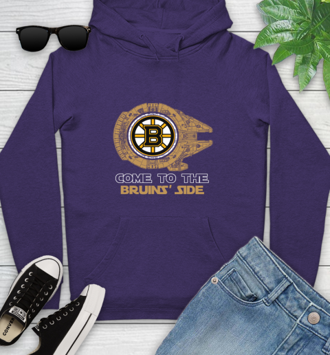 NHL Come To The Boston Bruins Wars Hockey Sports Youth Hoodie 5