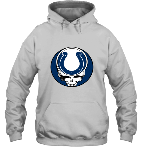NFL Team Indianapolis Colts x Grateful Dead Logo Band Hoodie