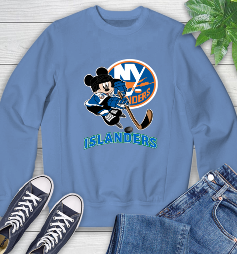 NHL New York Islanders Mickey Mouse Disney Hockey T Shirt Sweatshirt 11