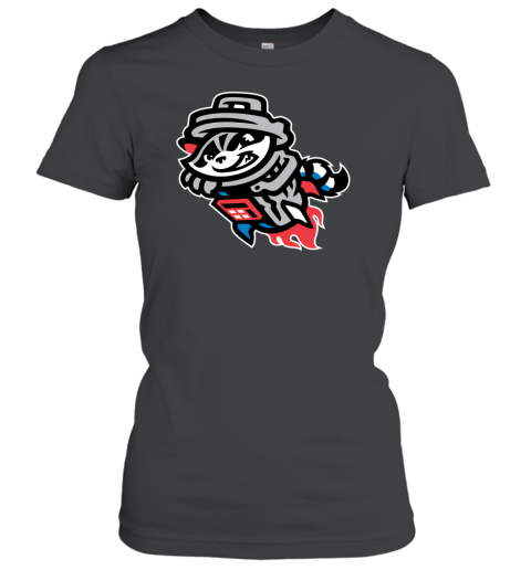 Rocket City Trash Pandas Under Armour Red Wordmark Women's T-Shirt
