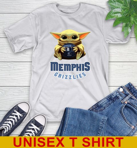 NBA Basketball Memphis Grizzlies Star Wars Baby Yoda Shirt 12