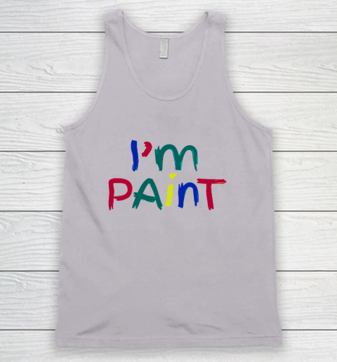 I Heart Love To Finger Paint Couple Valentine I'm Paint Tank Top 2