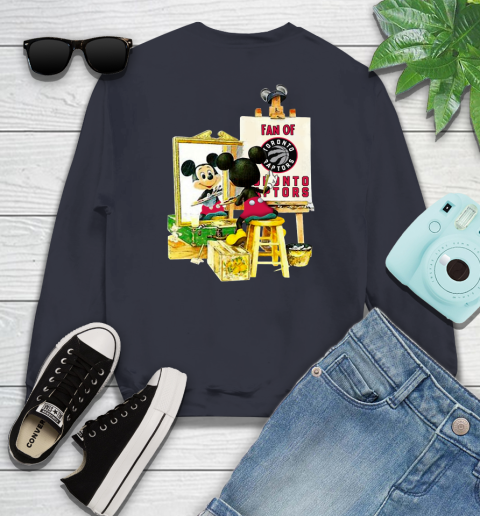 NBA Basketball Toronto Raptors Mickey Drawing Shirt 107
