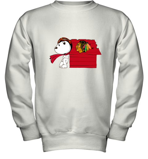 Snoopy Blackhawks Youth Sweatshirt