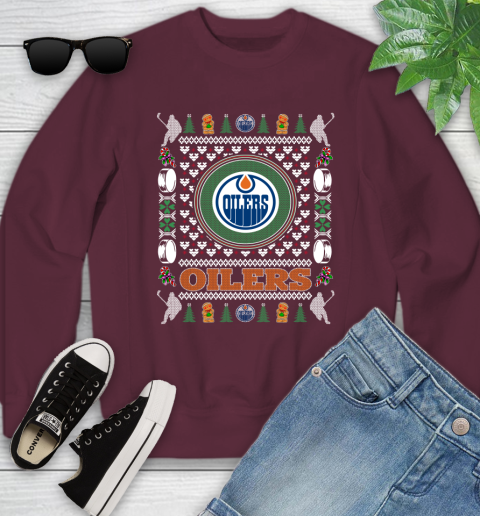 Edmonton Oilers Merry Christmas NHL Hockey Loyal Fan Ugly Shirt 118