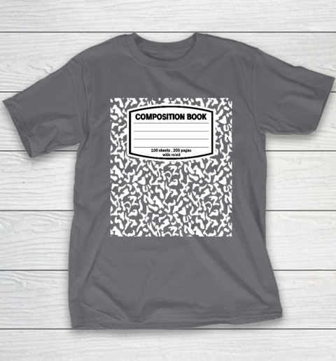 Composition Book Notebook Matching group Halloween Teacher Youth T-Shirt 5