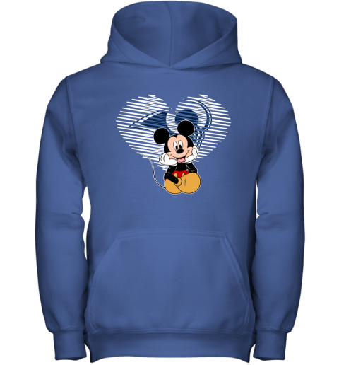 NFL Los Angeles Rams The Heart Mickey Mouse Disney Football T Shirt DVAqC3BmtxT youth hoodie 43 95 151514 front royal