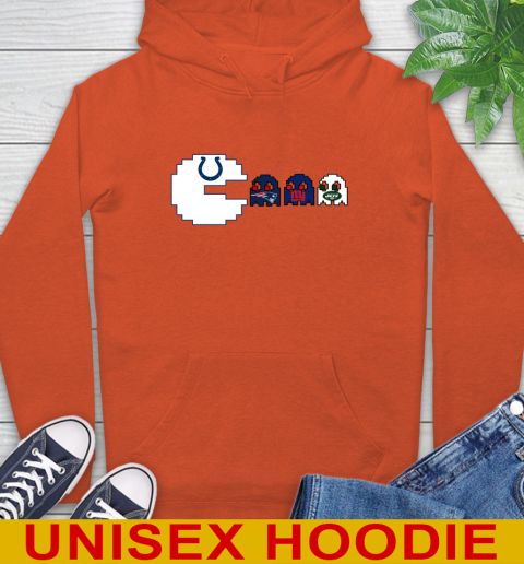 Indianapolis Colts NFL Football Pac Man Champion Hoodie 5