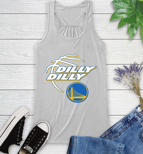 NBA Golden State Warriors Dilly Dilly Basketball Sports Racerback Tank