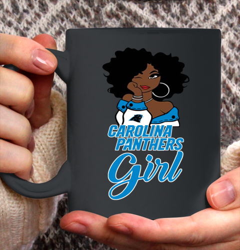 Carolina Panthers Girl NFL Ceramic Mug 11oz 3