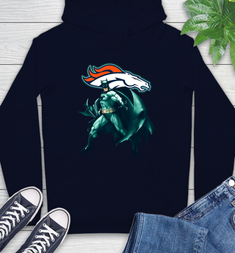 NFL Batman Football Sports Denver Broncos Hoodie 4