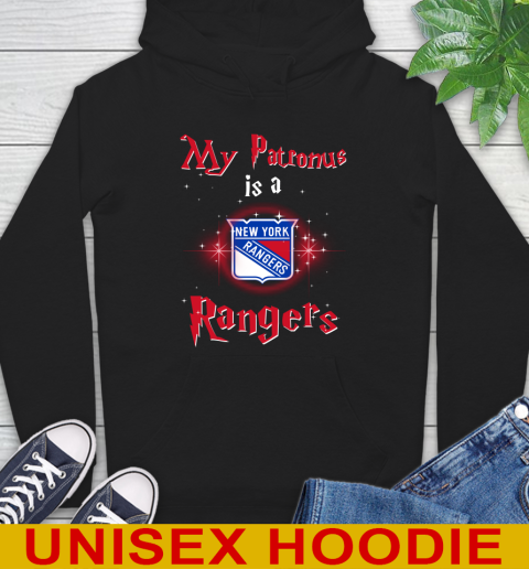 NHL Hockey Harry Potter My Patronus Is A New York Rangers Hoodie