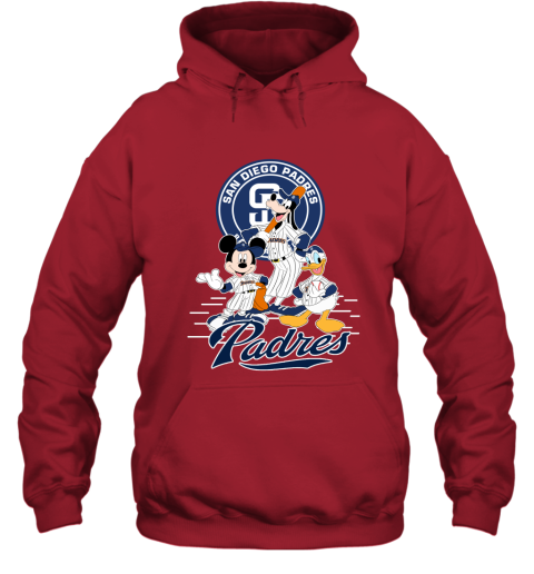 Gildan San Diego Padres Logo Pullover Hoodie Gold L