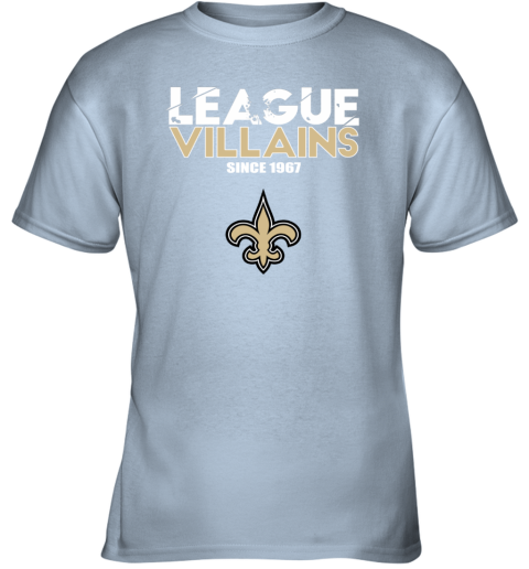 NFL League Villains Since 1967 New Orleans Saints Youth T-Shirt - Rookbrand