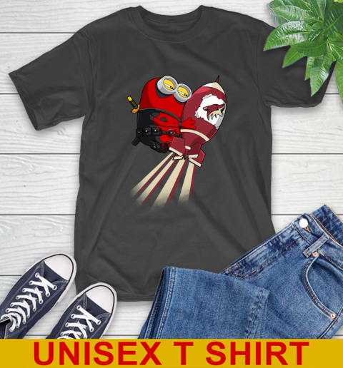 NHL Hockey Arizona Coyotes Deadpool Minion Marvel Shirt T-Shirt