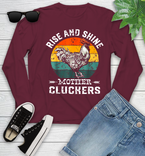 Rise And Shine Mother Cluckers Vintage Shirt 117