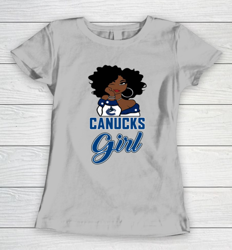 Vancouver Canucks Girl NHL Women's T-Shirt 6