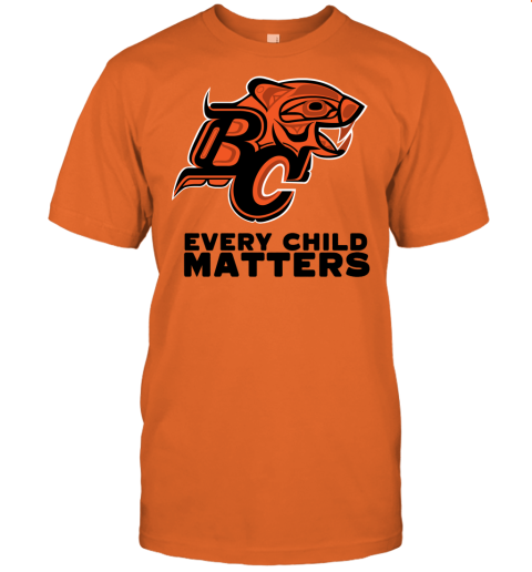 BC Lions Every Child Matters Unisex Jersey Tee
