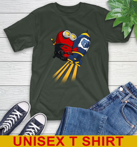 NBA Basketball Memphis Grizzlies Deadpool Minion Marvel Shirt T-Shirt 6