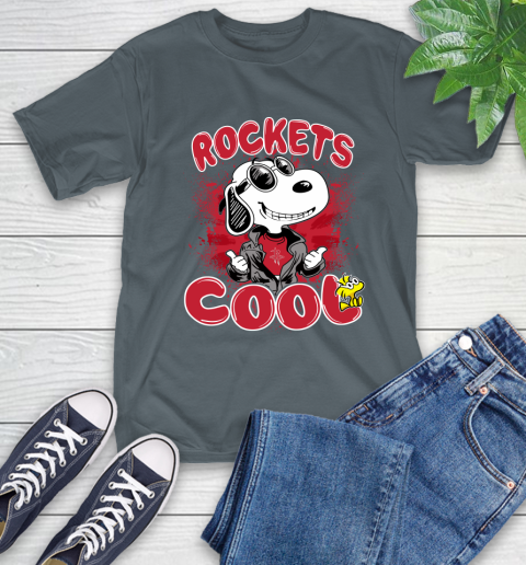 NBA Basketball Houston Rockets Cool Snoopy Shirt T-Shirt 7