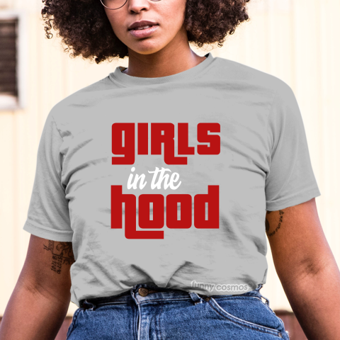 Jordan 1 Reverse Bred Matching Sneaker Tshirt For Woman For Girl Girls in the Hood Black Jordan Shirt