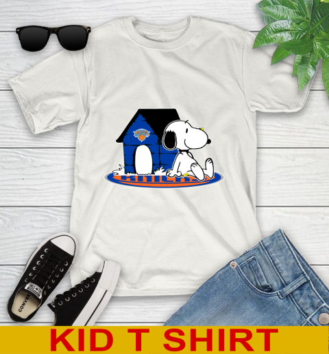 NBA Basketball New York Knicks Snoopy The Peanuts Movie Shirt Youth T-Shirt