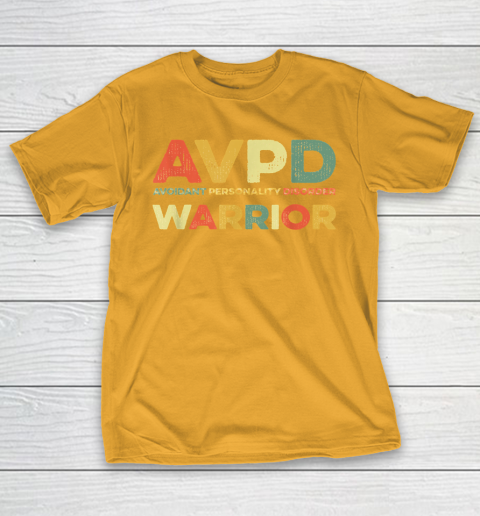 Autism Awareness Avoidant Personality Disorder Warrior AVPD Awareness Social T-Shirt 2