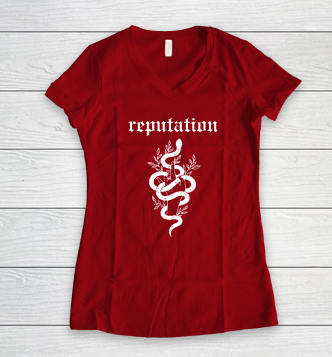 Snake Reputation In The World Women's V-Neck T-Shirt 6