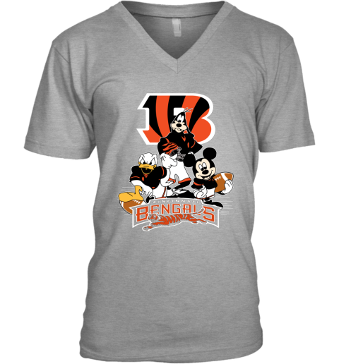 I Love The Bengals Mickey Mouse Cincinnati Bengals T-Shirt - T