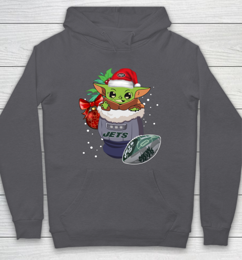 New York Jets Christmas Baby Yoda Star Wars Funny Happy NFL Hoodie 7