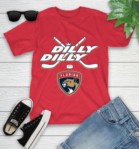 NHL Florida Panthers Dilly Dilly Hockey Sports Youth T-Shirt 10