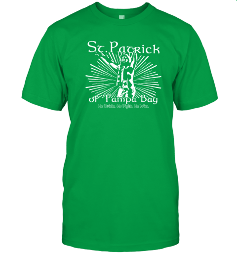 St Patrick Of Tampa Bay He Drinks He Fights He Wins T-Shirt