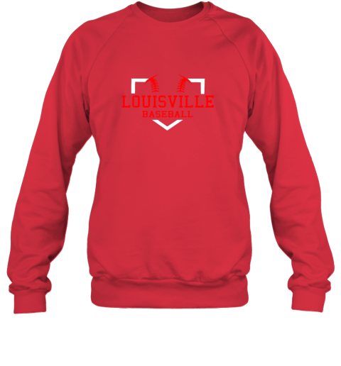 de70 vintage louisville baseball kentucky gift sweatshirt 35 front red