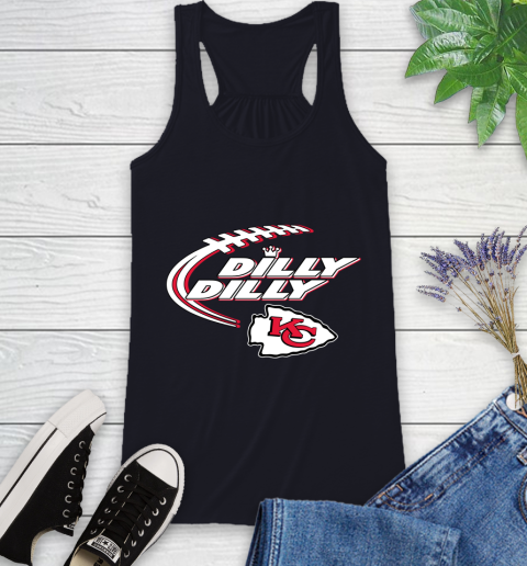 NFL Kansas City Chiefs Dilly Dilly Football Sports Racerback Tank 10