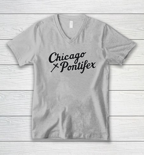 Chicago Pontifex V-Neck T-Shirt 2