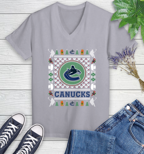 Vancouver Canucks Merry Christmas NHL Hockey Loyal Fan Ugly Shirt 77